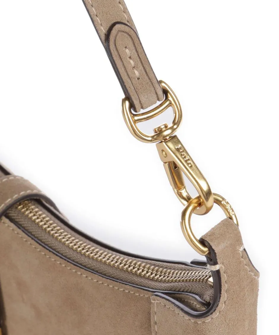 Polo Ralph Lauren Shoulder Bags-ID Collection Small Shoulder bag brushed cow leather