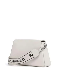 Karl Lagerfeld Crossbody Bags-Ikon K Crossbody bag fine grain cow leather