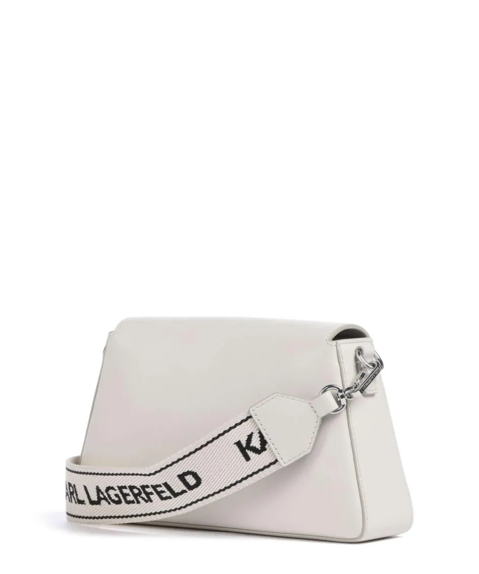 Karl Lagerfeld Crossbody Bags-Ikon K Crossbody bag fine grain cow leather