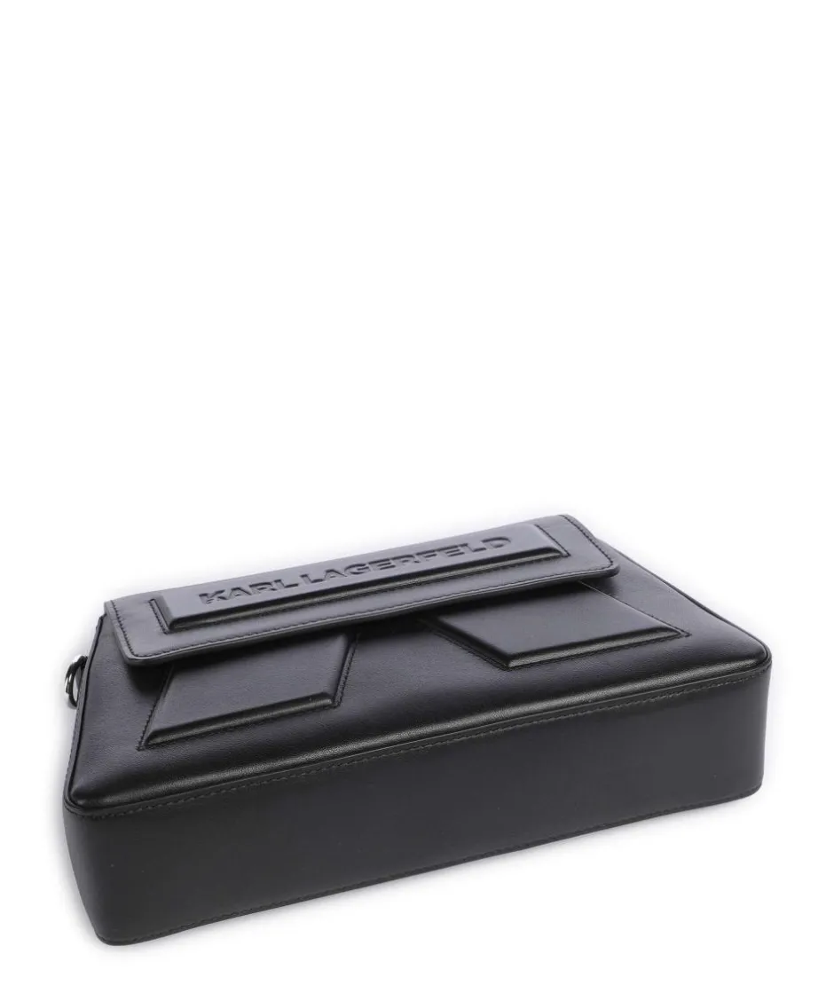 Karl Lagerfeld Crossbody Bags-Ikon K Crossbody bag fine grain cow leather