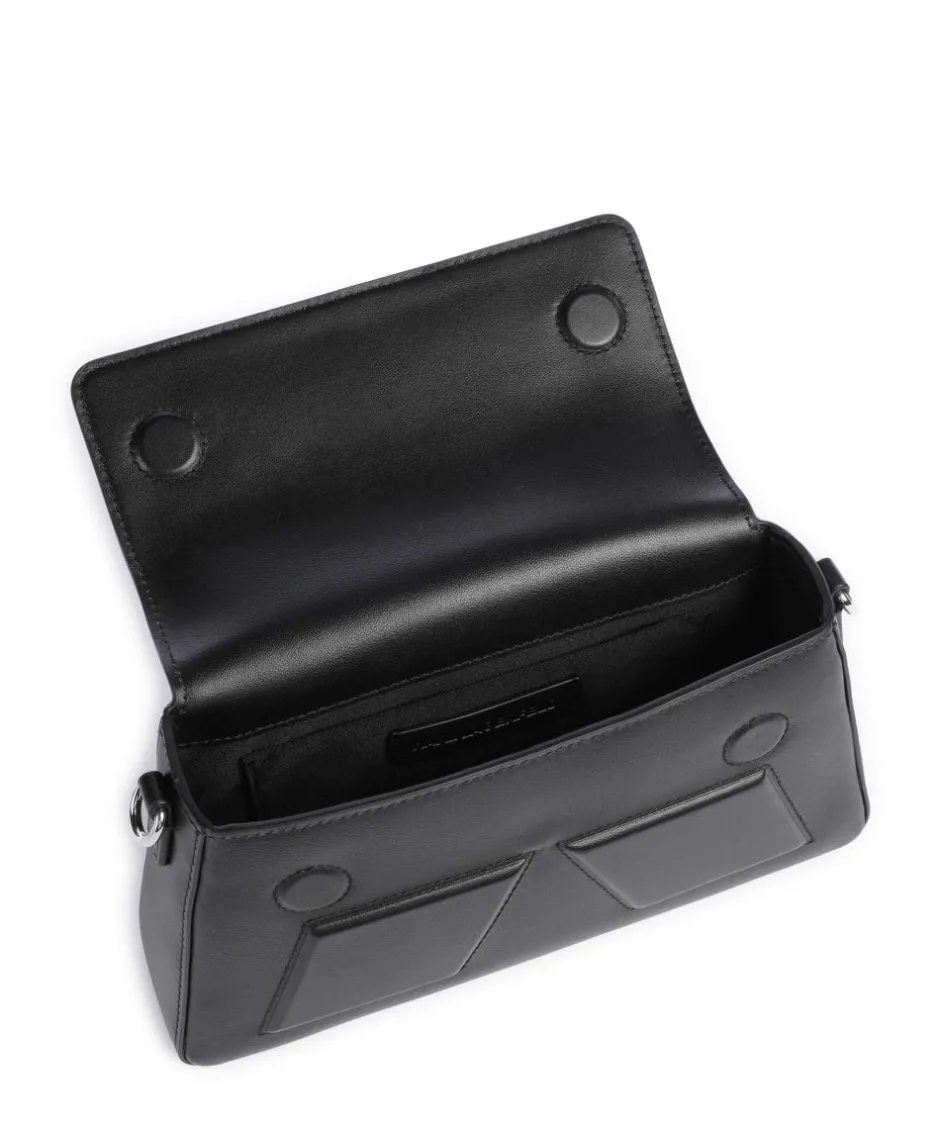 Karl Lagerfeld Crossbody Bags-Ikon K Crossbody bag fine grain cow leather