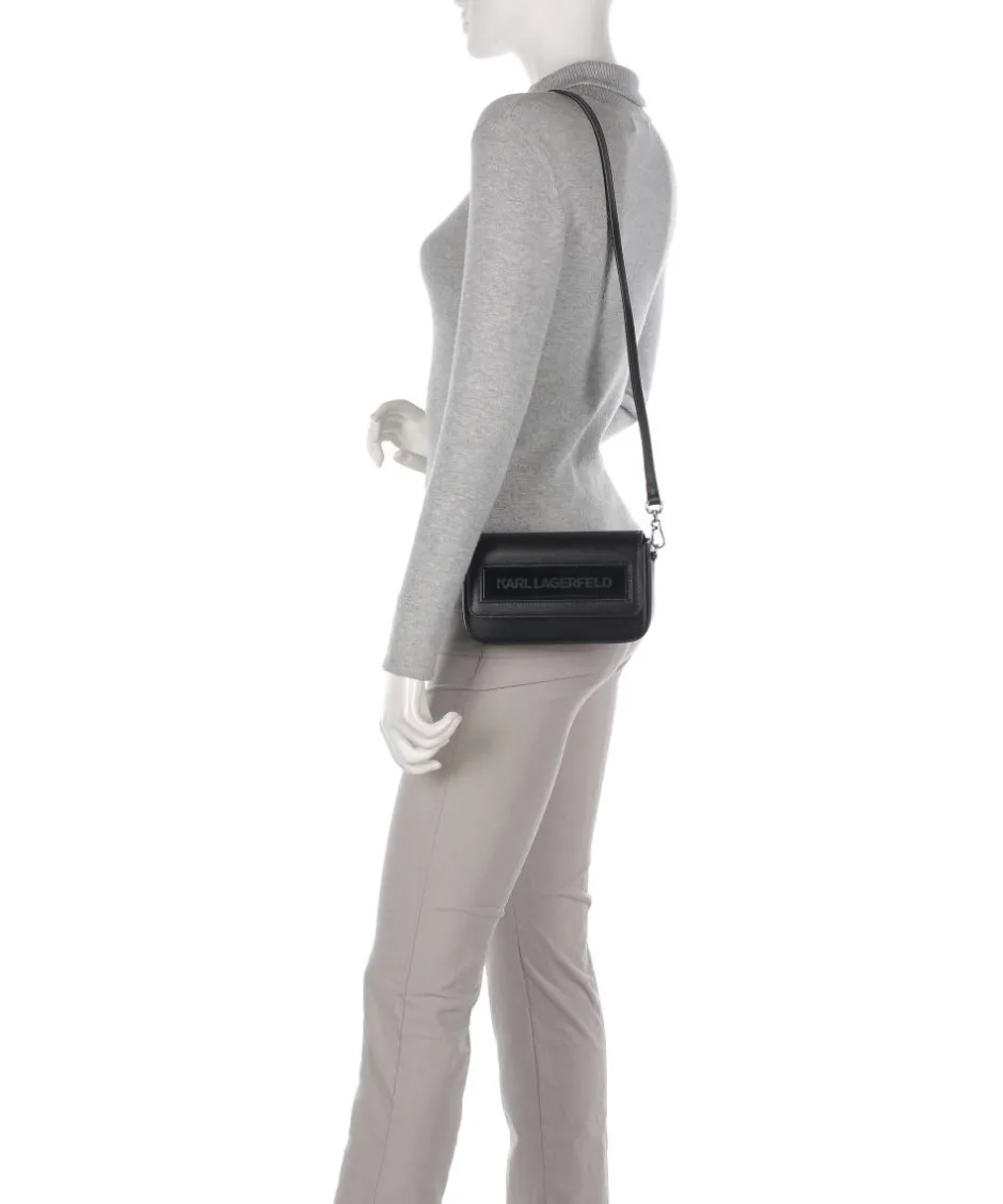 Karl Lagerfeld Crossbody Bags-Ikon K Small Crossbody bag recycled leather
