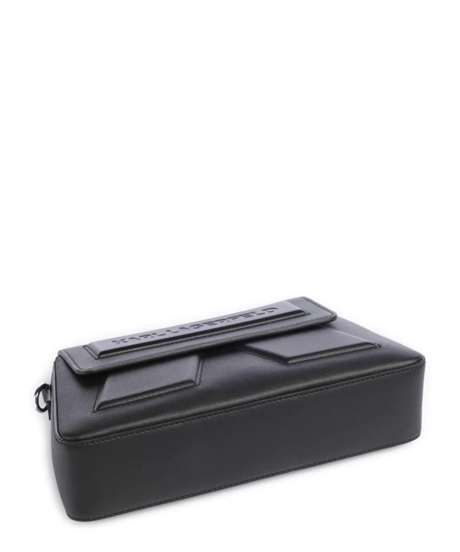 Karl Lagerfeld Crossbody Bags-Ikon K Soft Crossbody bag fine grain cow leather
