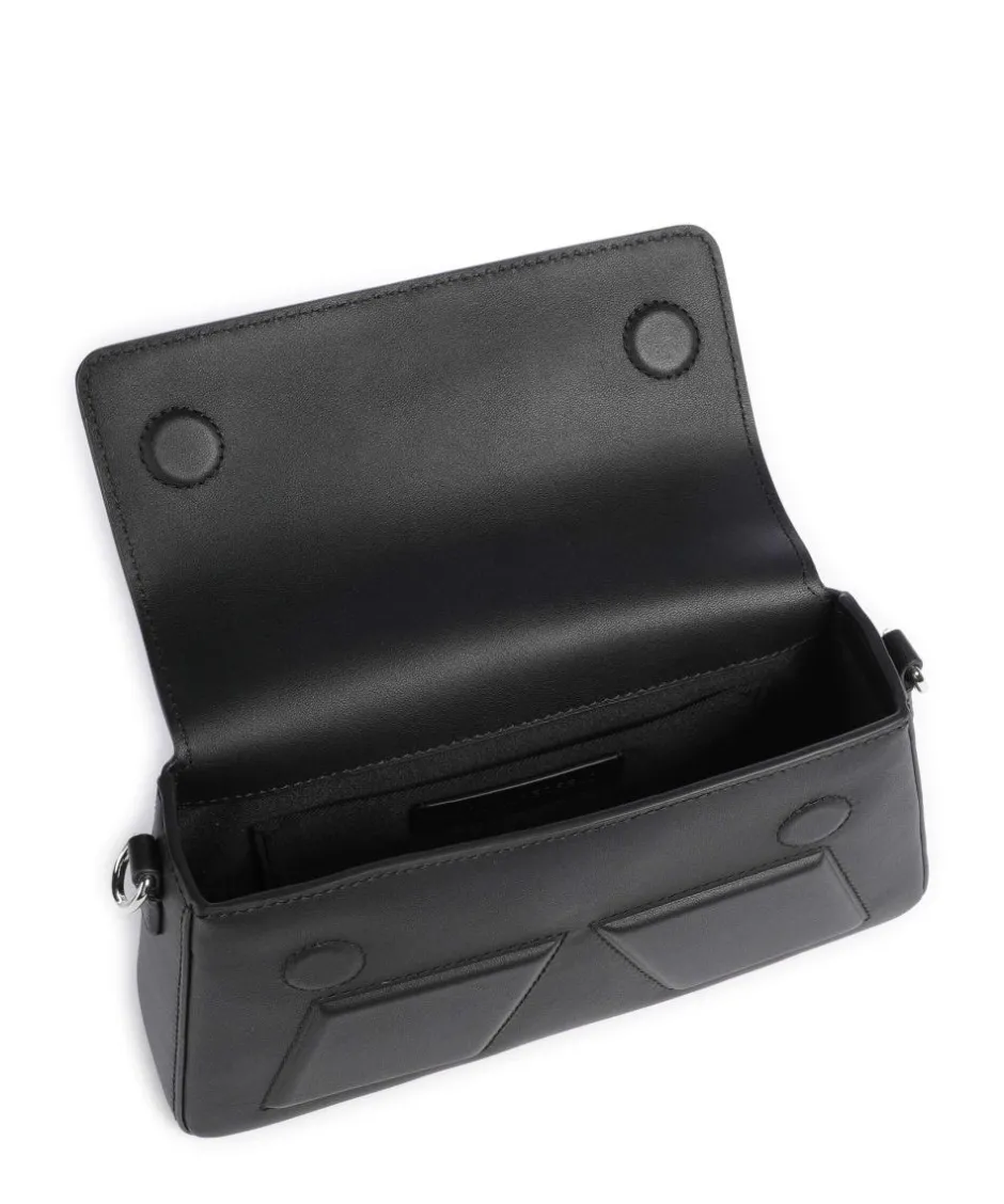Karl Lagerfeld Crossbody Bags-Ikon K Soft Crossbody bag fine grain cow leather