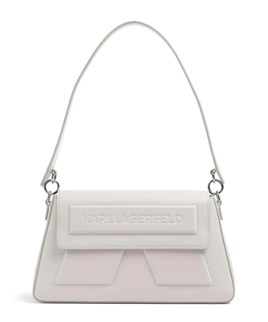 Karl Lagerfeld Shoulder Bags-Ikon K Soft Shoulder bag fine grain cow leather