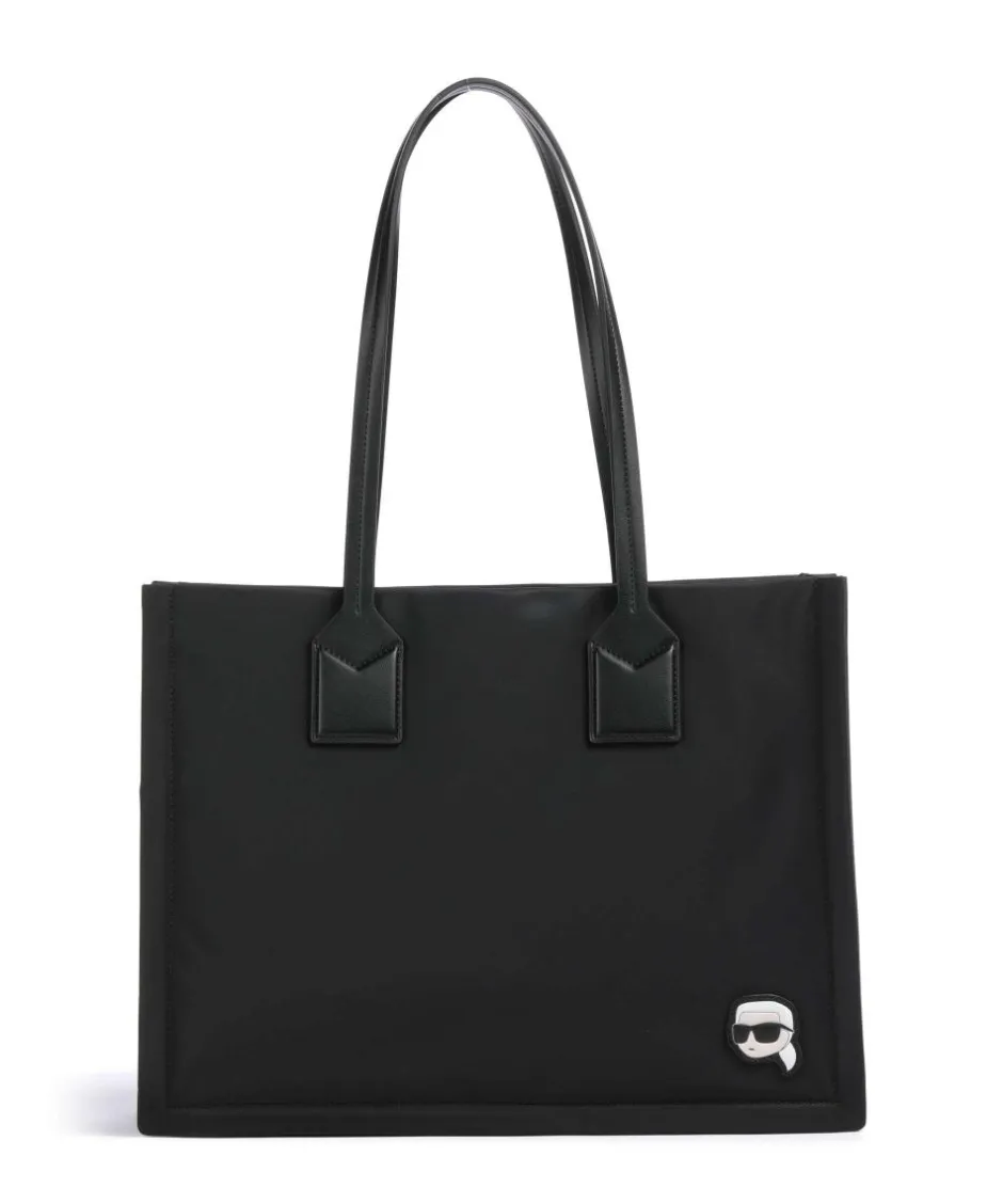 Karl Lagerfeld Tote Bags-Ikon Medium Tote bag recycled polyamide, recycled polyurethane