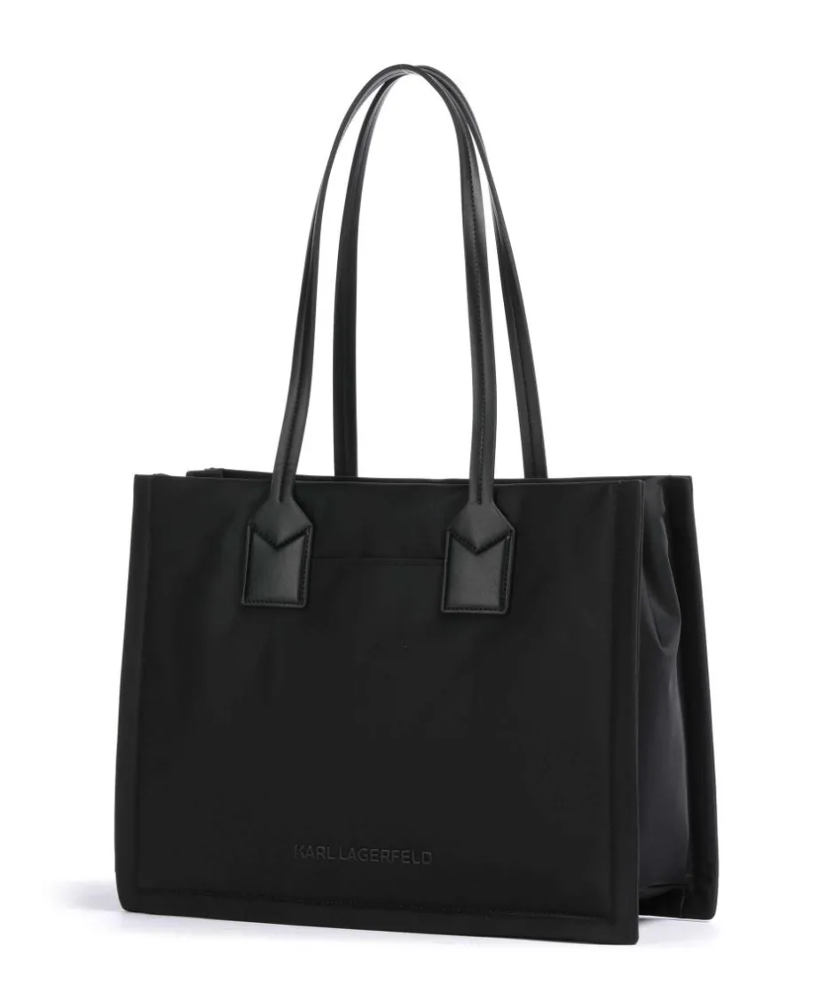 Karl Lagerfeld Tote Bags-Ikon Medium Tote bag recycled polyamide, recycled polyurethane