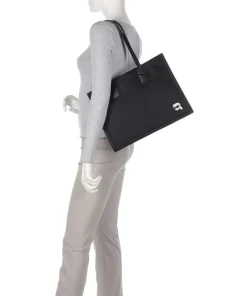 Karl Lagerfeld Tote Bags-Ikon Medium Tote bag recycled polyamide, recycled polyurethane