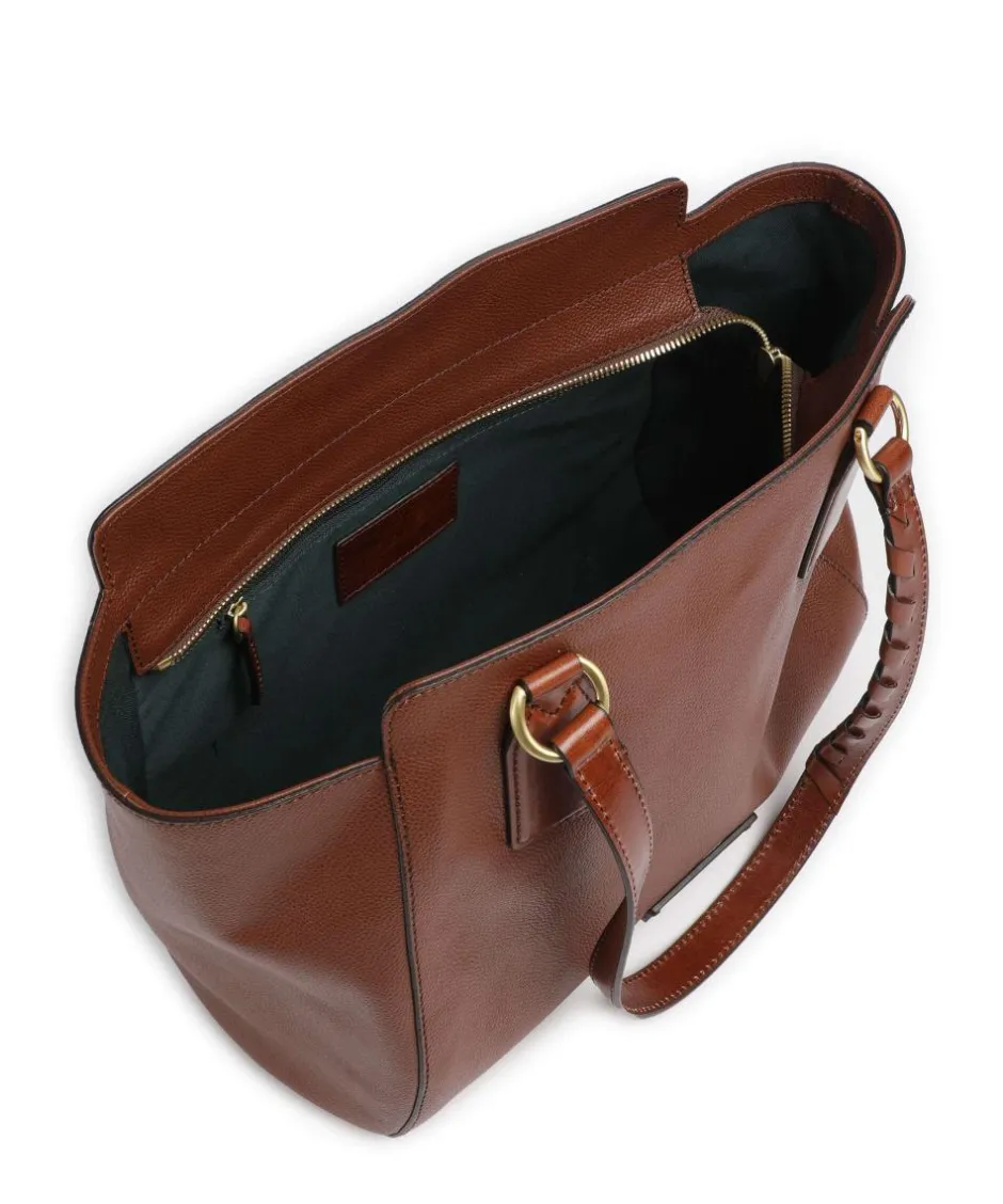 The Bridge Tote Bags-Ines Tote bag grained cow leather