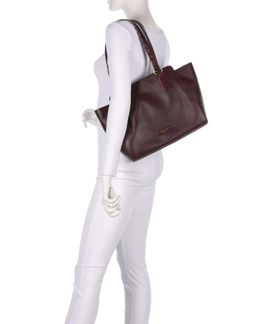 The Bridge Tote Bags-Ines Tote bag grained cow leather