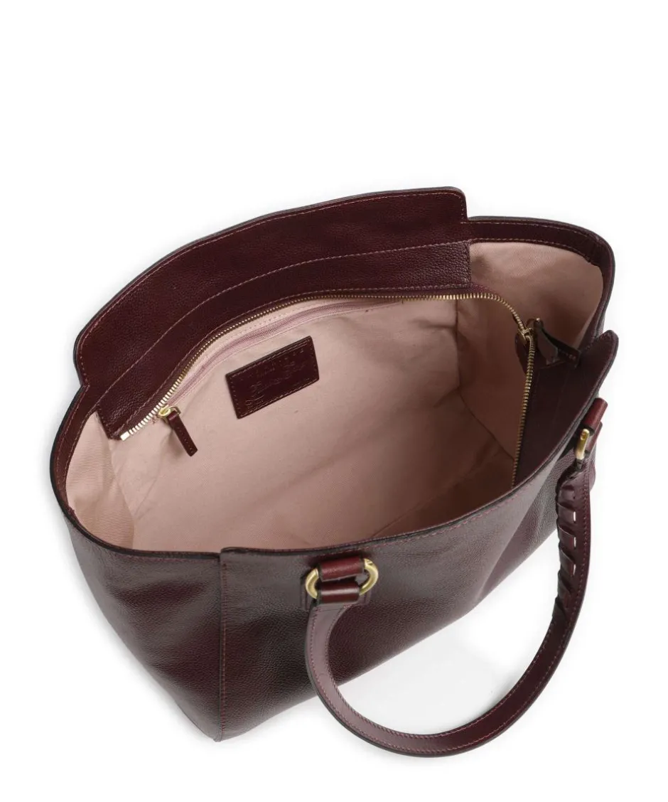 The Bridge Tote Bags-Ines Tote bag grained cow leather
