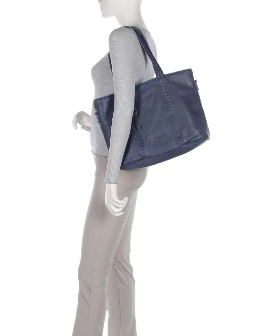 FredsBruder Tote Bags-Inside Out Tote bag grained leather