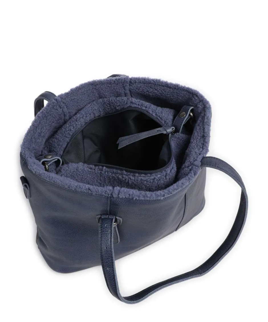 FredsBruder Tote Bags-Inside Out Tote bag grained leather