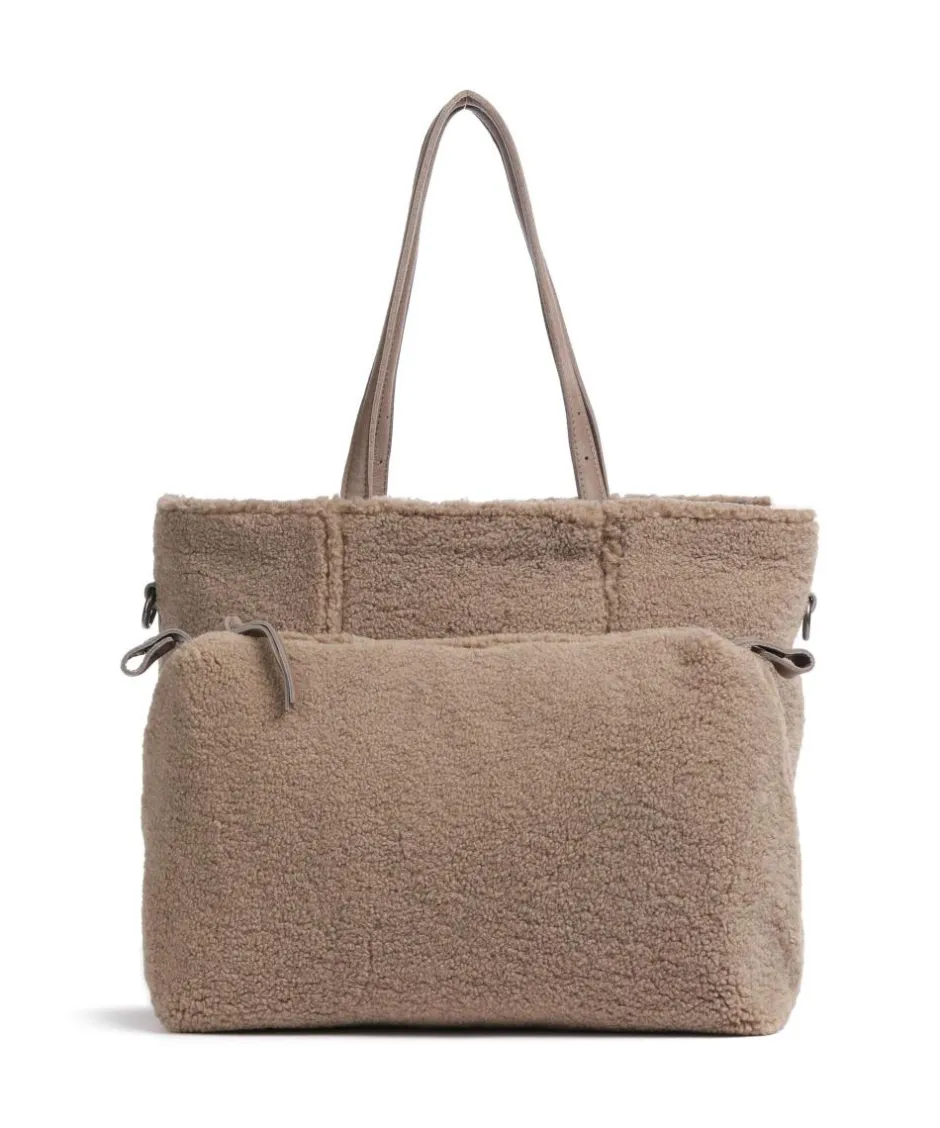FredsBruder Tote Bags-Inside Out Tote bag grained leather