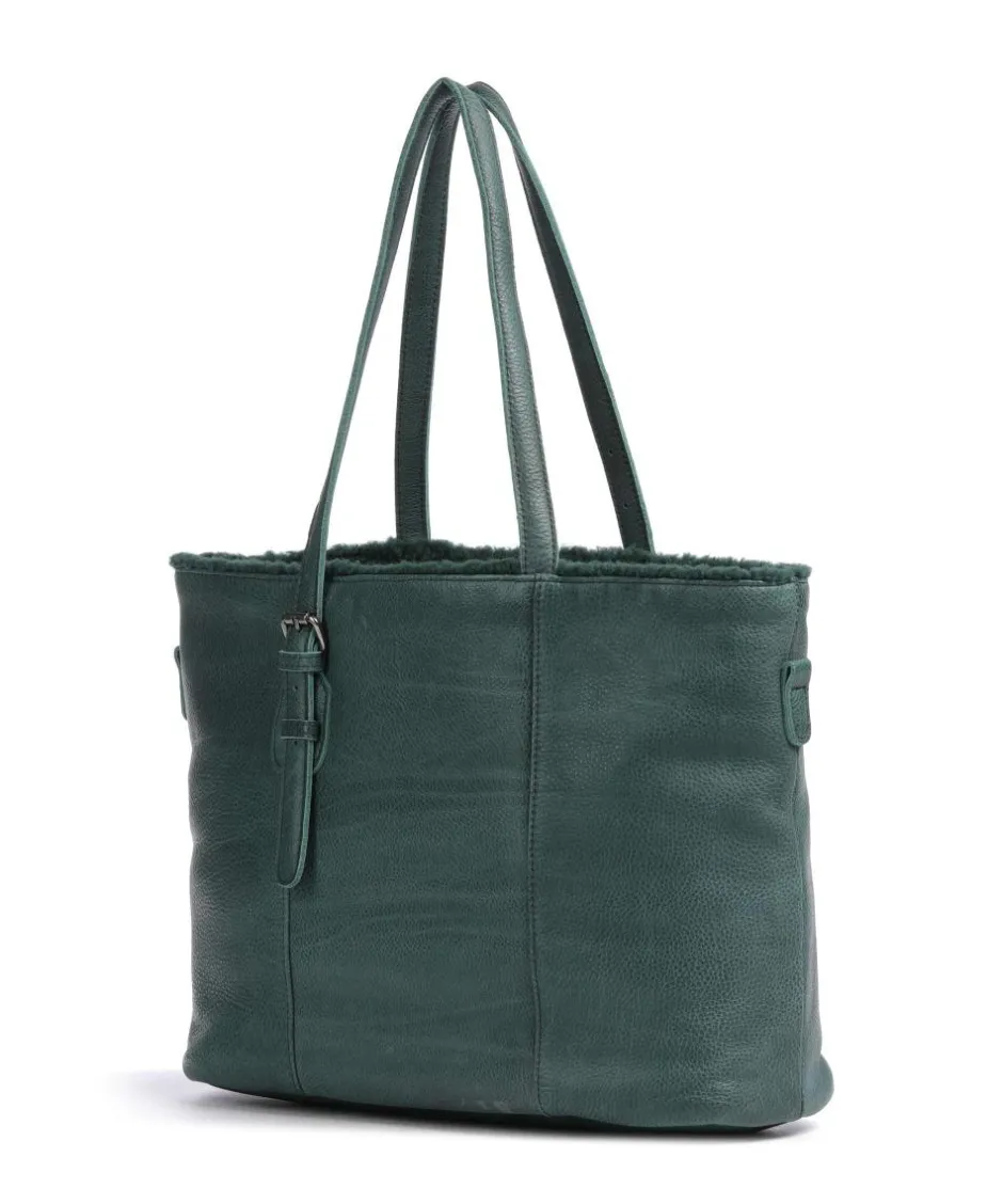 FredsBruder Tote Bags-Inside Out Tote bag grained leather