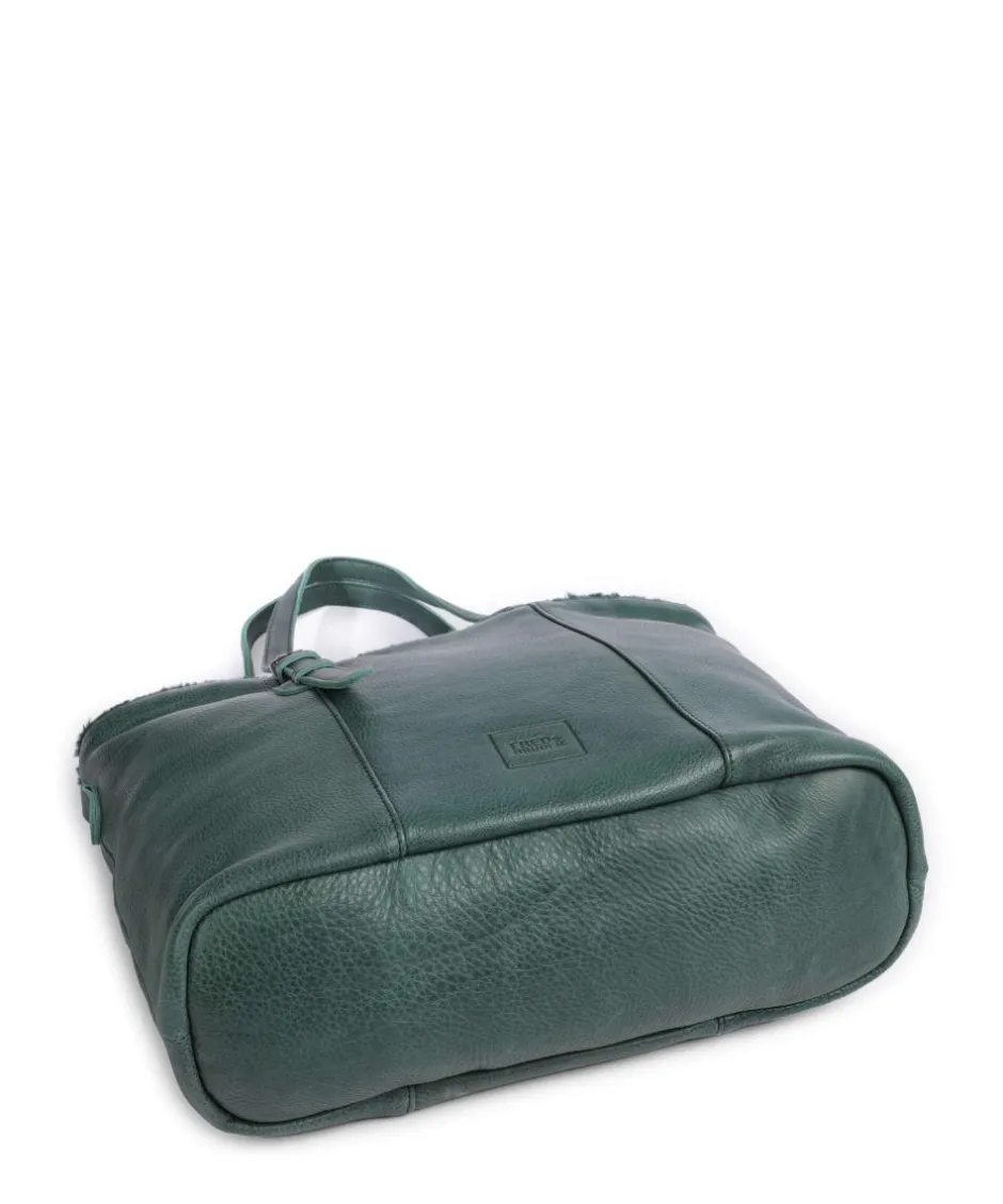 FredsBruder Tote Bags-Inside Out Tote bag grained leather