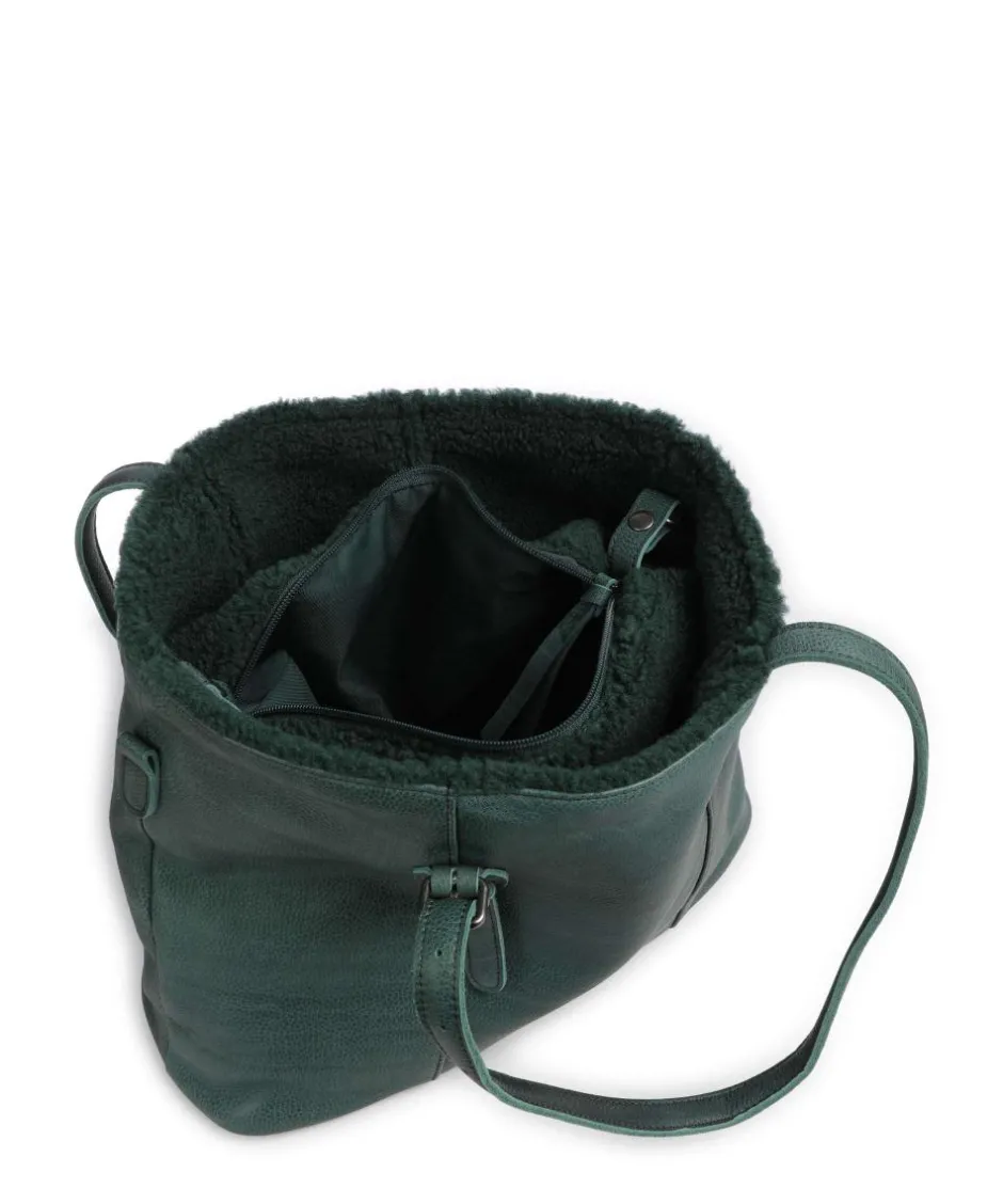 FredsBruder Tote Bags-Inside Out Tote bag grained leather
