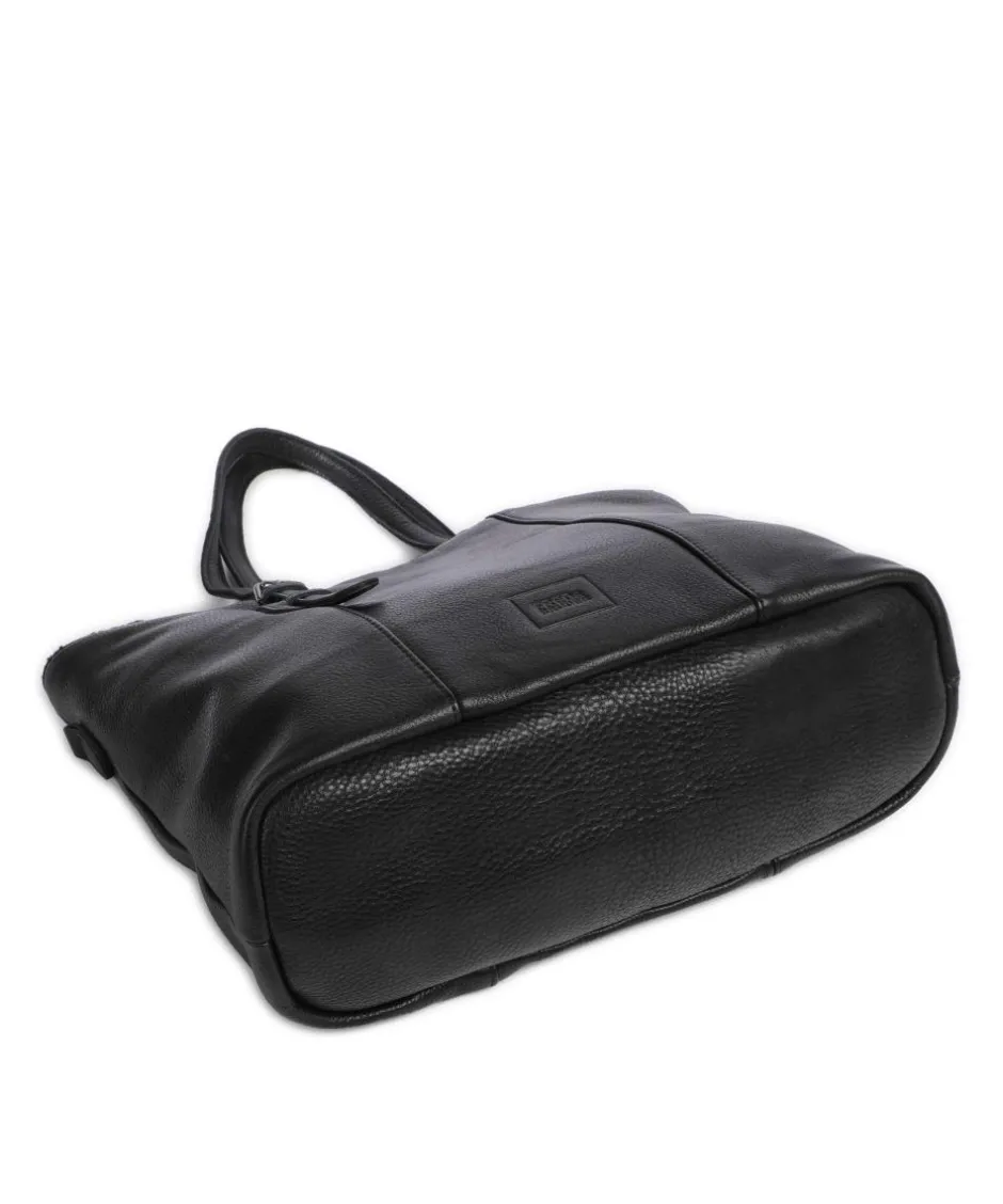 FredsBruder Tote Bags-Inside Out Tote bag grained leather
