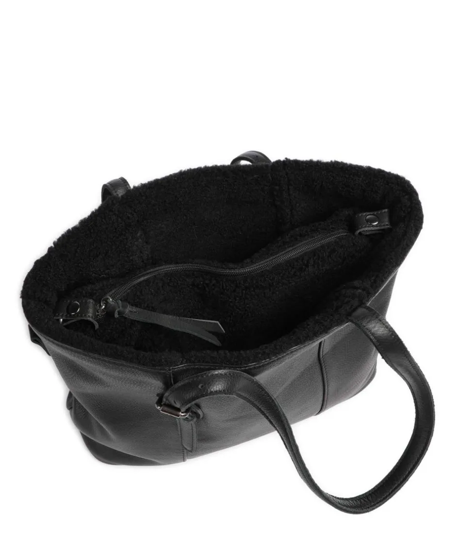 FredsBruder Tote Bags-Inside Out Tote bag grained leather
