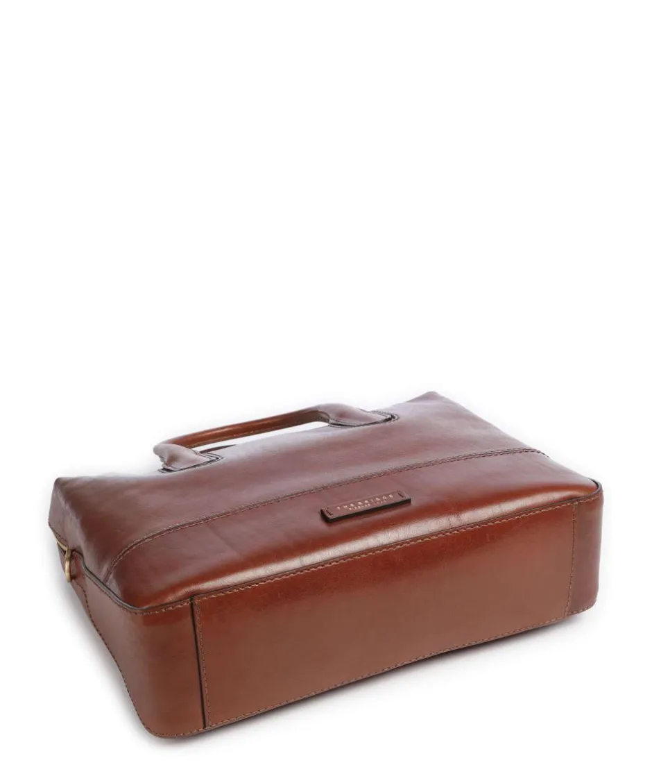 The Bridge Business- & Laptop Bags-Iolanda Briefcase 13″ fine grain cow leather