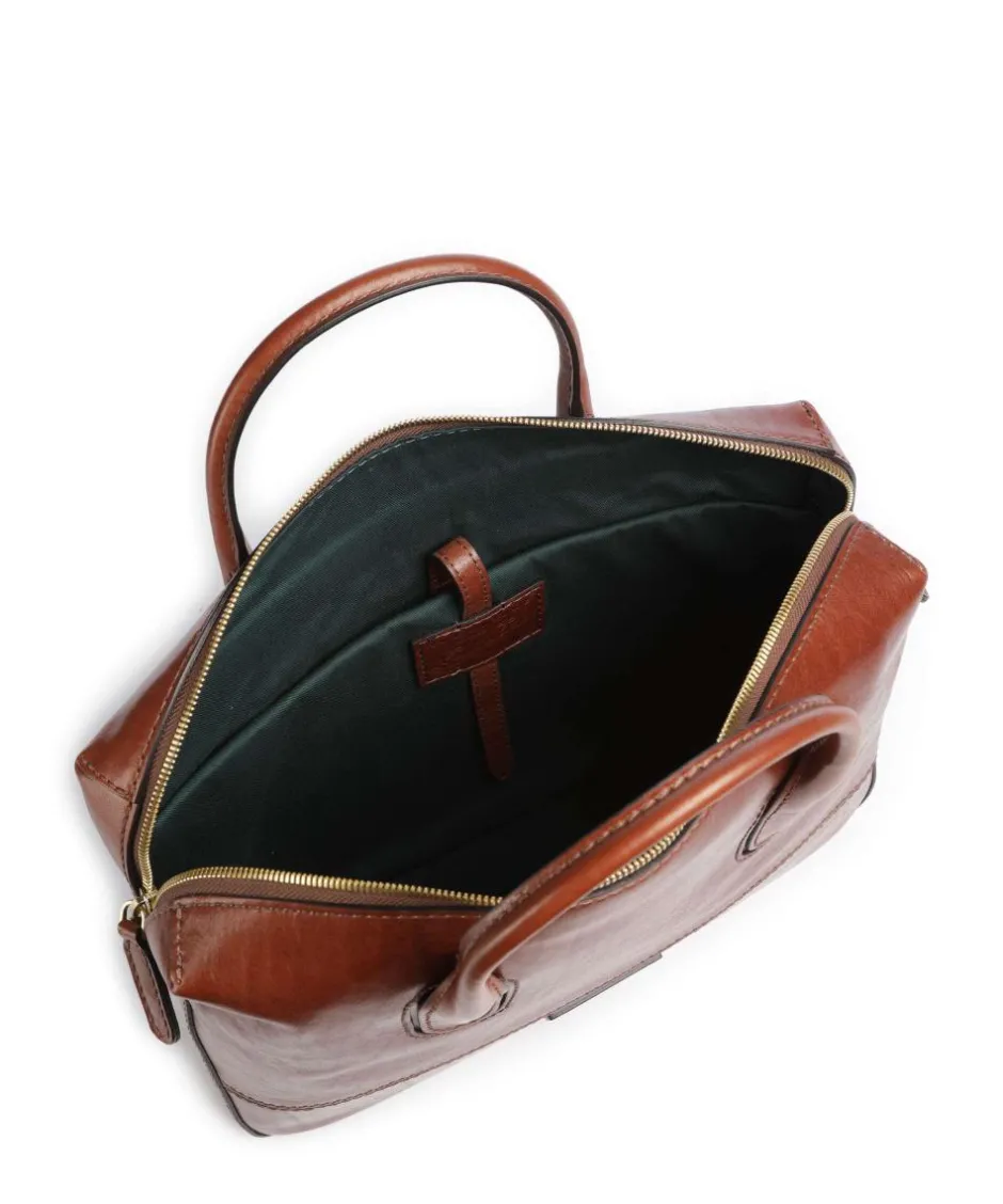 The Bridge Business- & Laptop Bags-Iolanda Briefcase 13″ fine grain cow leather