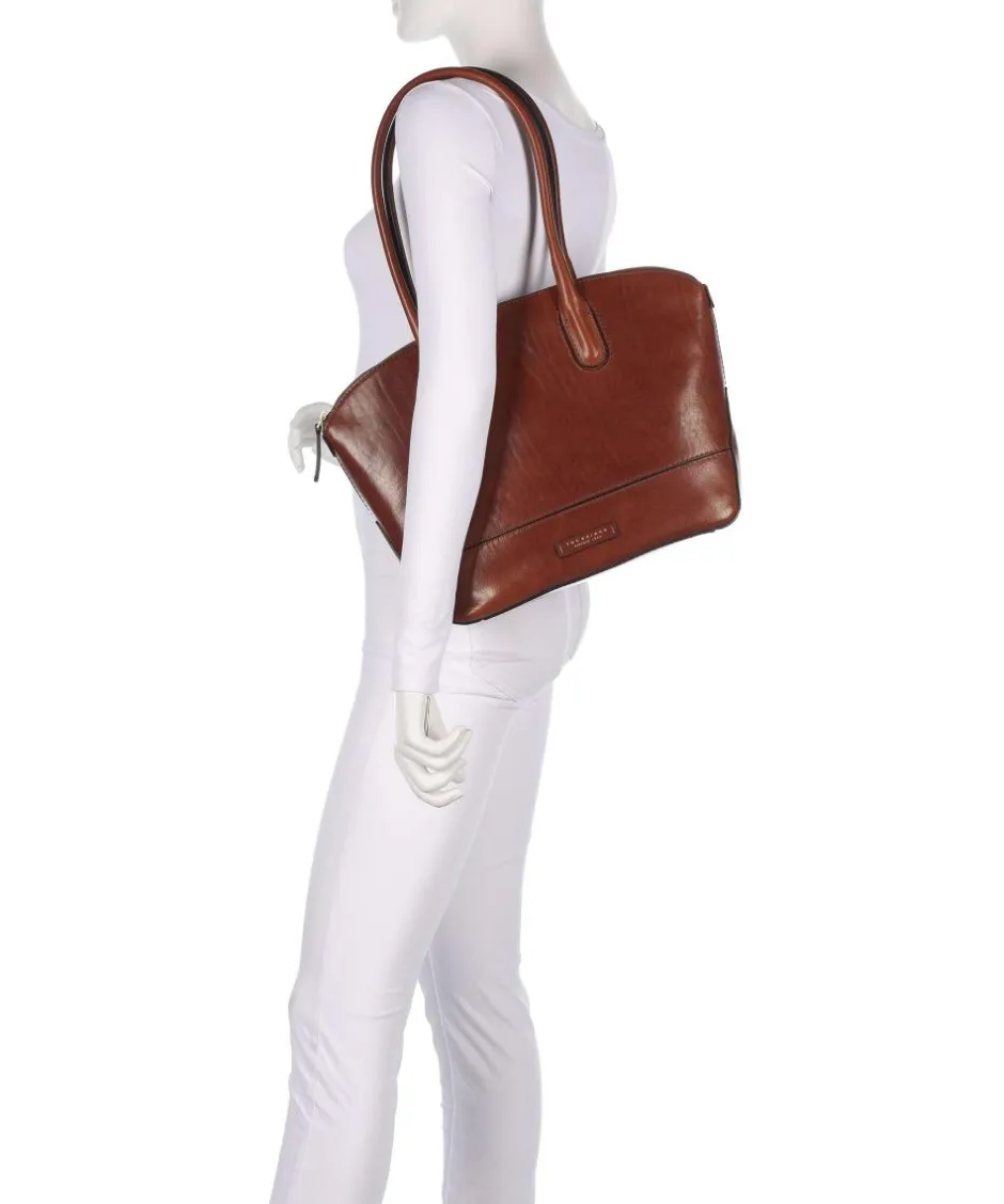 The Bridge Tote Bags-Iolanda Tote bag fine grain cow leather