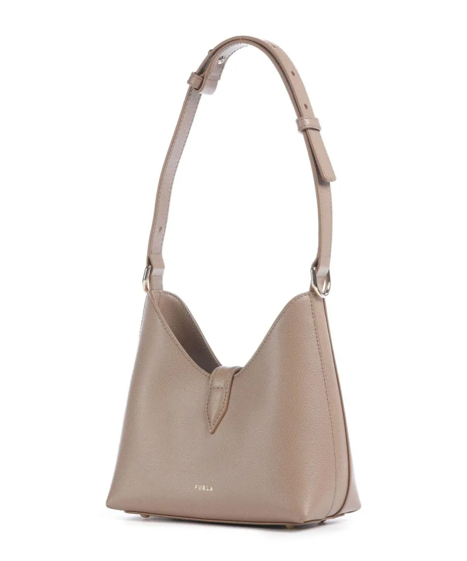 Furla Shoulder Bags-Iride Mini Shoulder bag grained leather