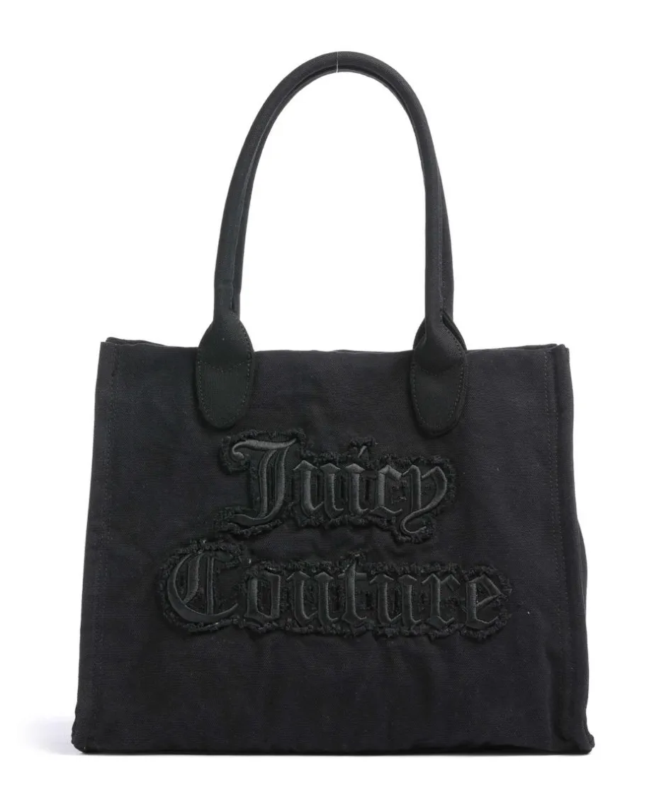 Juicy Couture Tote Bags-Iris Distressed L Tote bag cotton
