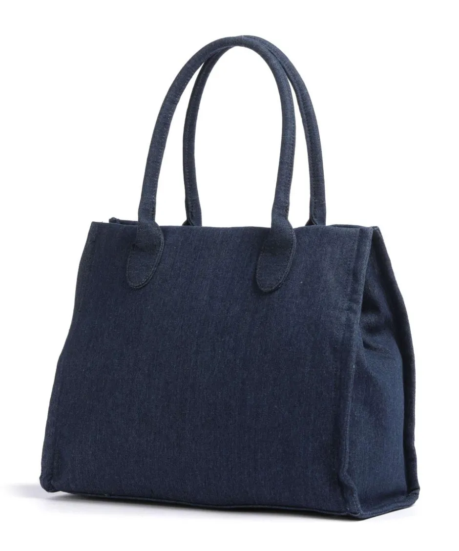 Juicy Couture Tote Bags-Iris Distressed L Tote bag cotton