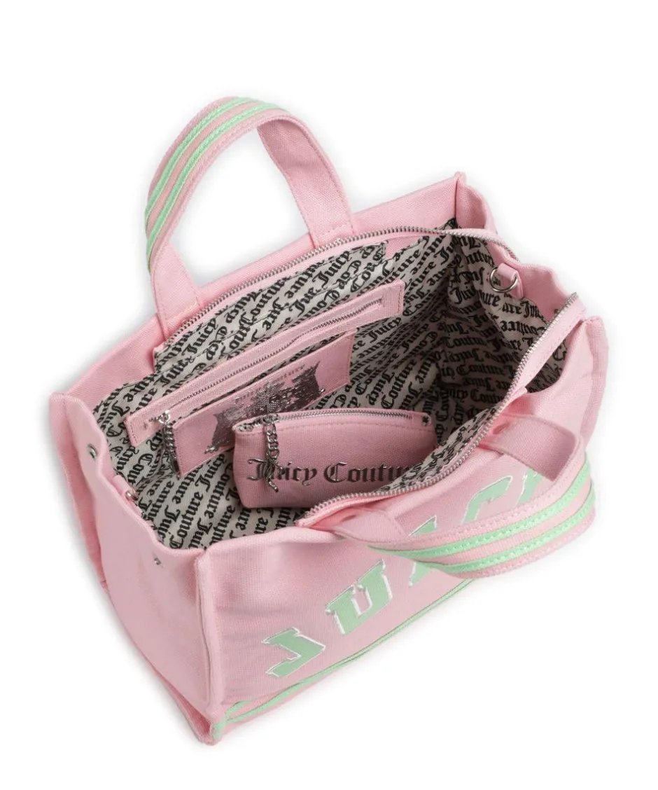 Juicy Couture Handbags-Iris Patch Canvas M Handbag canvas