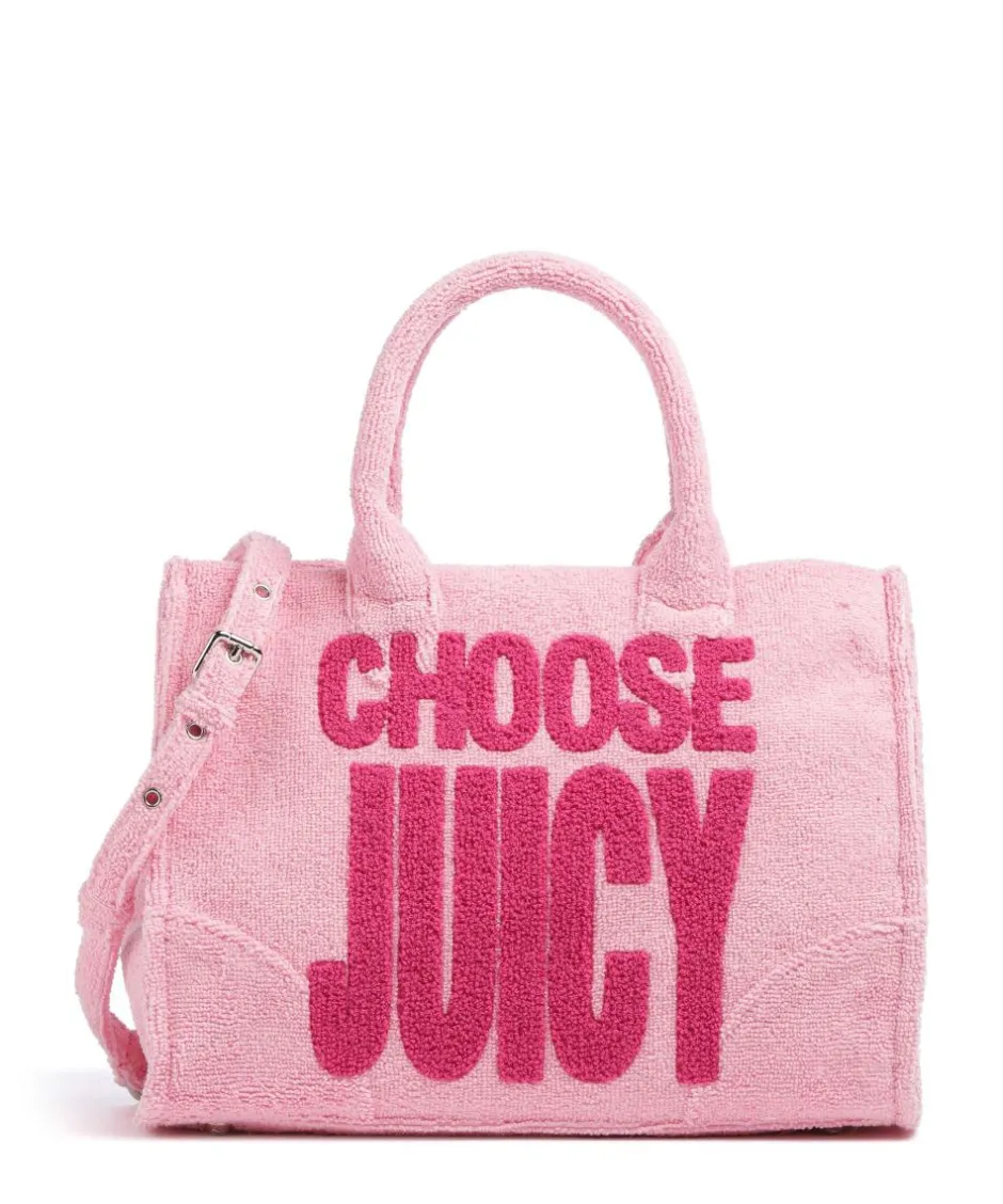 Juicy Couture Tote Bags|Handbags-Iris Toweling M Handbag polyester, cotton