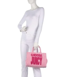 Juicy Couture Tote Bags|Handbags-Iris Toweling M Handbag polyester, cotton