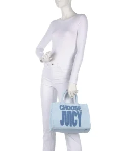 Juicy Couture Tote Bags|Handbags-Iris Toweling M Handbag polyester, cotton