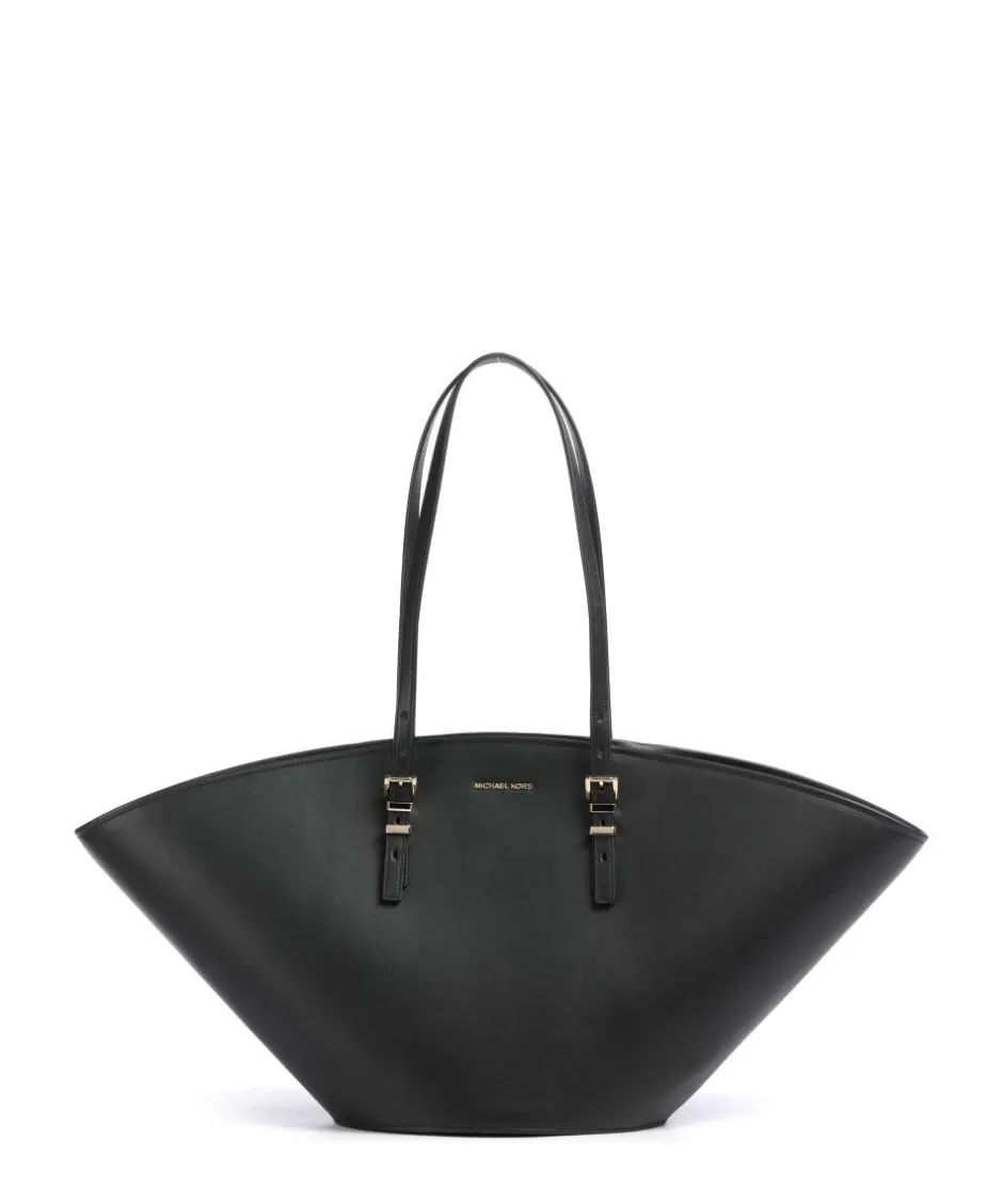 Michael Kors Tote Bags-Isa Tote bag fine grain leather