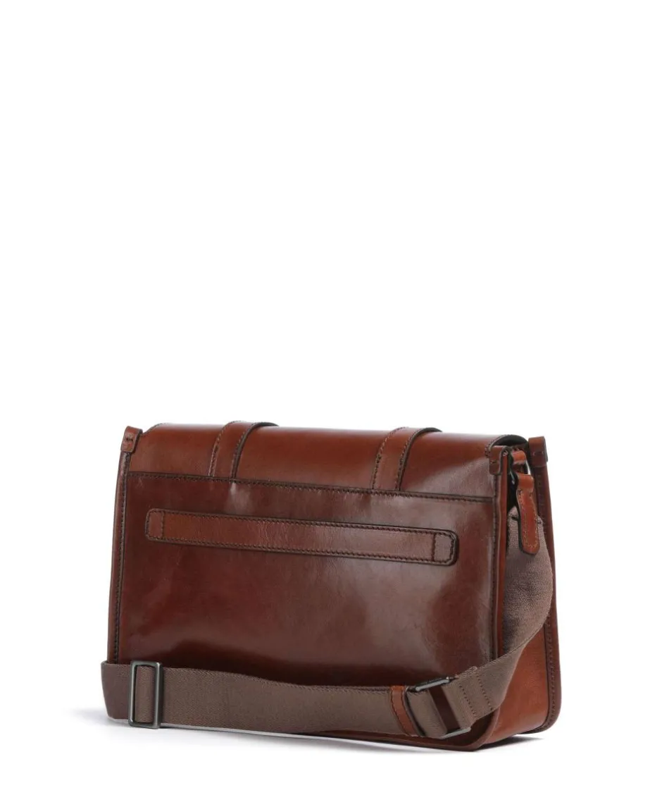 The Bridge Business- & Laptop Bags|Crossbody Bags-Isaia Messenger bag fine grain cow leather