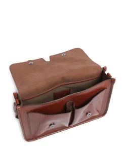 The Bridge Business- & Laptop Bags|Crossbody Bags-Isaia Messenger bag fine grain cow leather