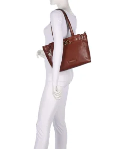 The Bridge Shoulder Bags-Isotta Shoulder bag fine grain cow leather