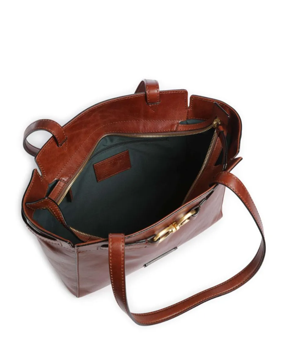 The Bridge Shoulder Bags-Isotta Shoulder bag fine grain cow leather