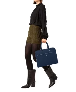 AIGNER Business- & Laptop Bags-Ivy L Briefcase 14″ grained cow leather