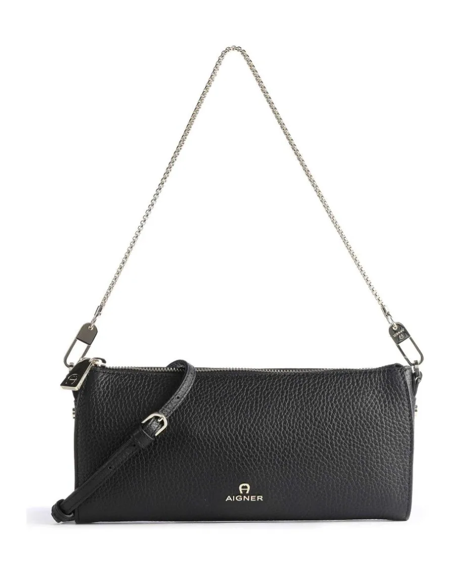 AIGNER Clutch & Evening Bags|Shoulder Bags-Ivy S Shoulder bag grained cow leather
