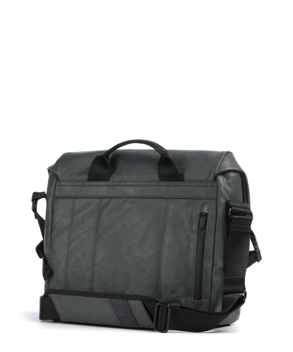 Aunts & Uncles Business- & Laptop Bags|Crossbody Bags-Japan Yamakuni Messenger bag 13″ recycled nylon