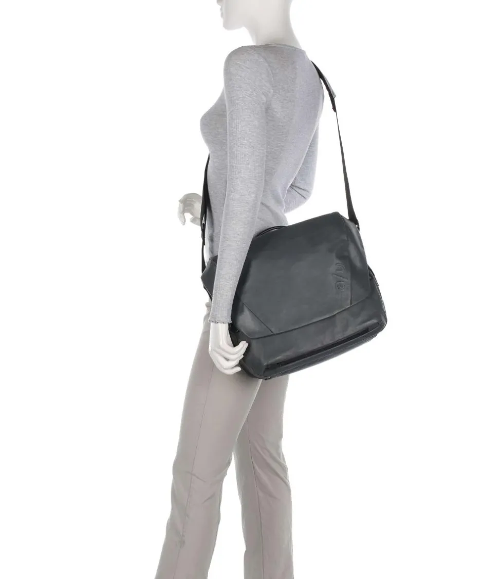 Aunts & Uncles Business- & Laptop Bags|Crossbody Bags-Japan Yamakuni Messenger bag 13″ recycled nylon