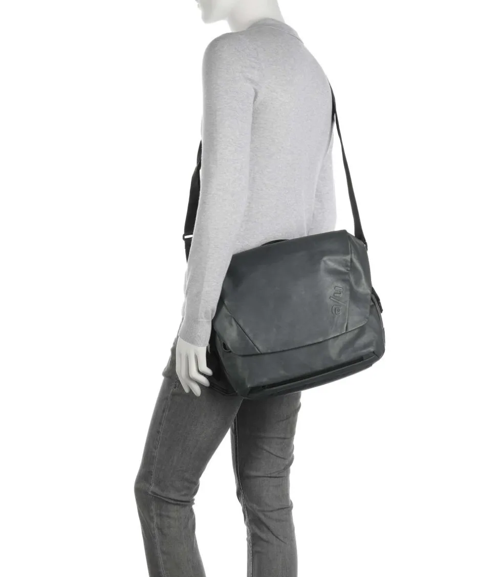 Aunts & Uncles Business- & Laptop Bags|Crossbody Bags-Japan Yamakuni Messenger bag 13″ recycled nylon