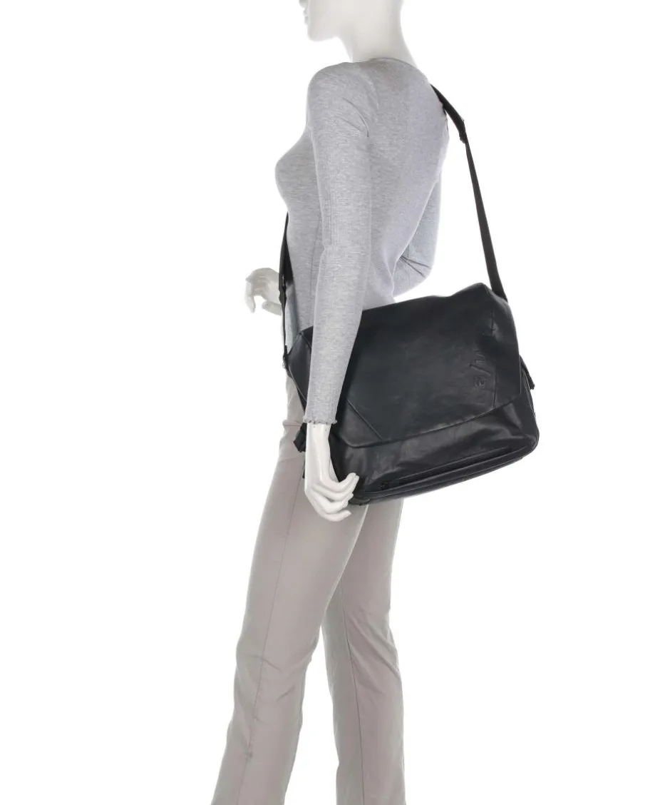 Aunts & Uncles Business- & Laptop Bags|Crossbody Bags-Japan Yamakuni Messenger bag 13″ recycled nylon
