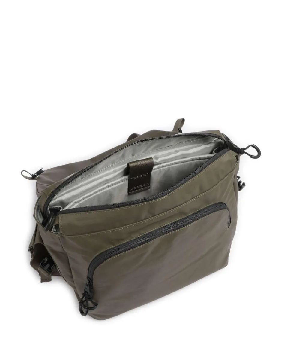 Aunts & Uncles Business- & Laptop Bags|Crossbody Bags-Japan Yamakuni Messenger bag 13″ recycled nylon