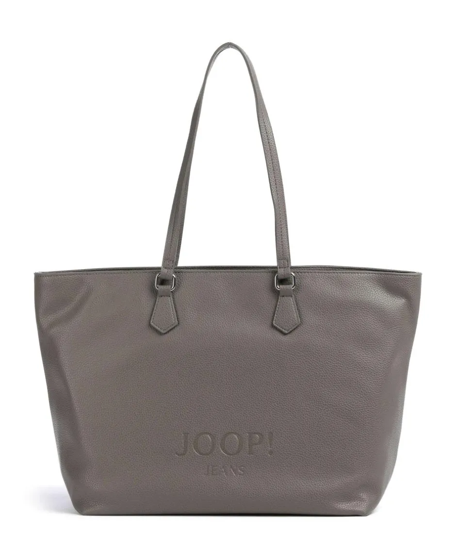 JOOP! Tote Bags-Jeans Lettera 1.0 Lara Tote bag grained leather