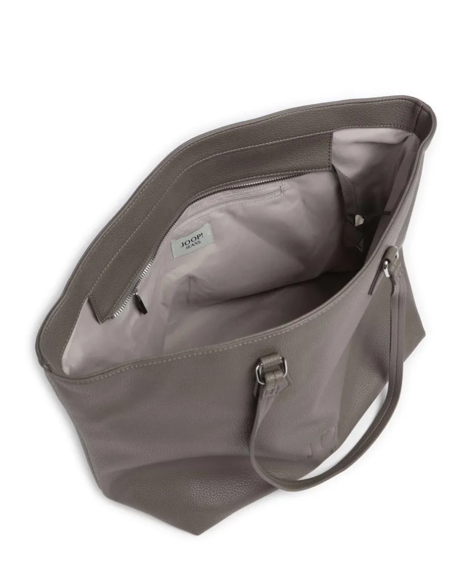 JOOP! Tote Bags-Jeans Lettera 1.0 Lara Tote bag grained leather