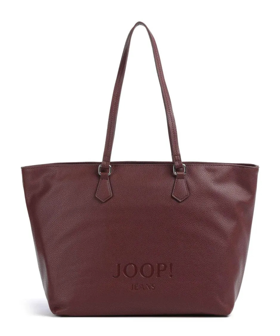 JOOP! Tote Bags-Jeans Lettera 1.0 Lara Tote bag grained leather