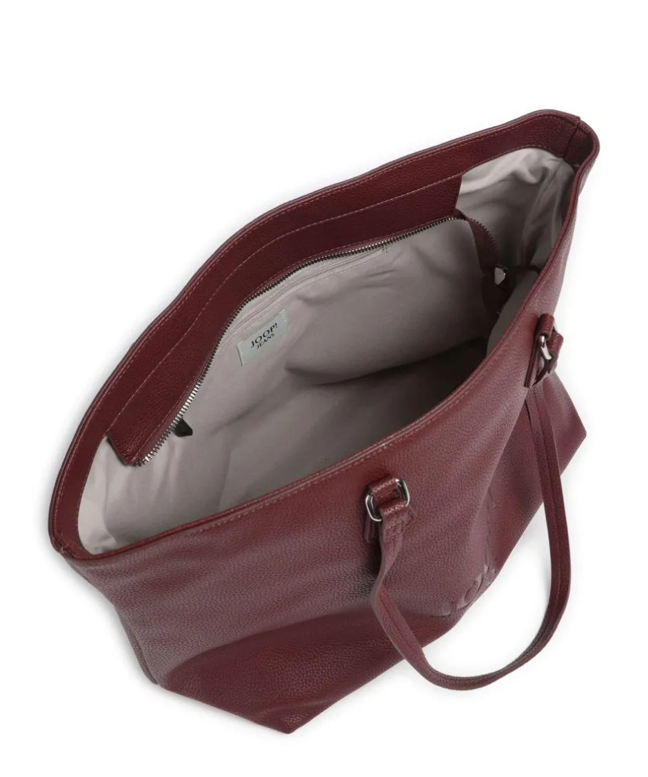 JOOP! Tote Bags-Jeans Lettera 1.0 Lara Tote bag grained leather