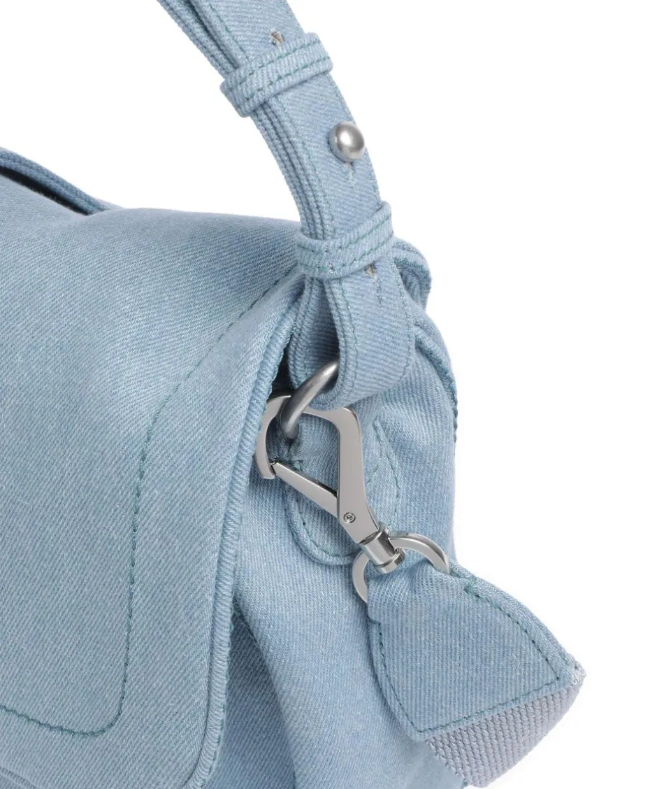 Abro Shoulder Bags|Hobo Bags-Jeans Star Saddle Hobo bag cotton